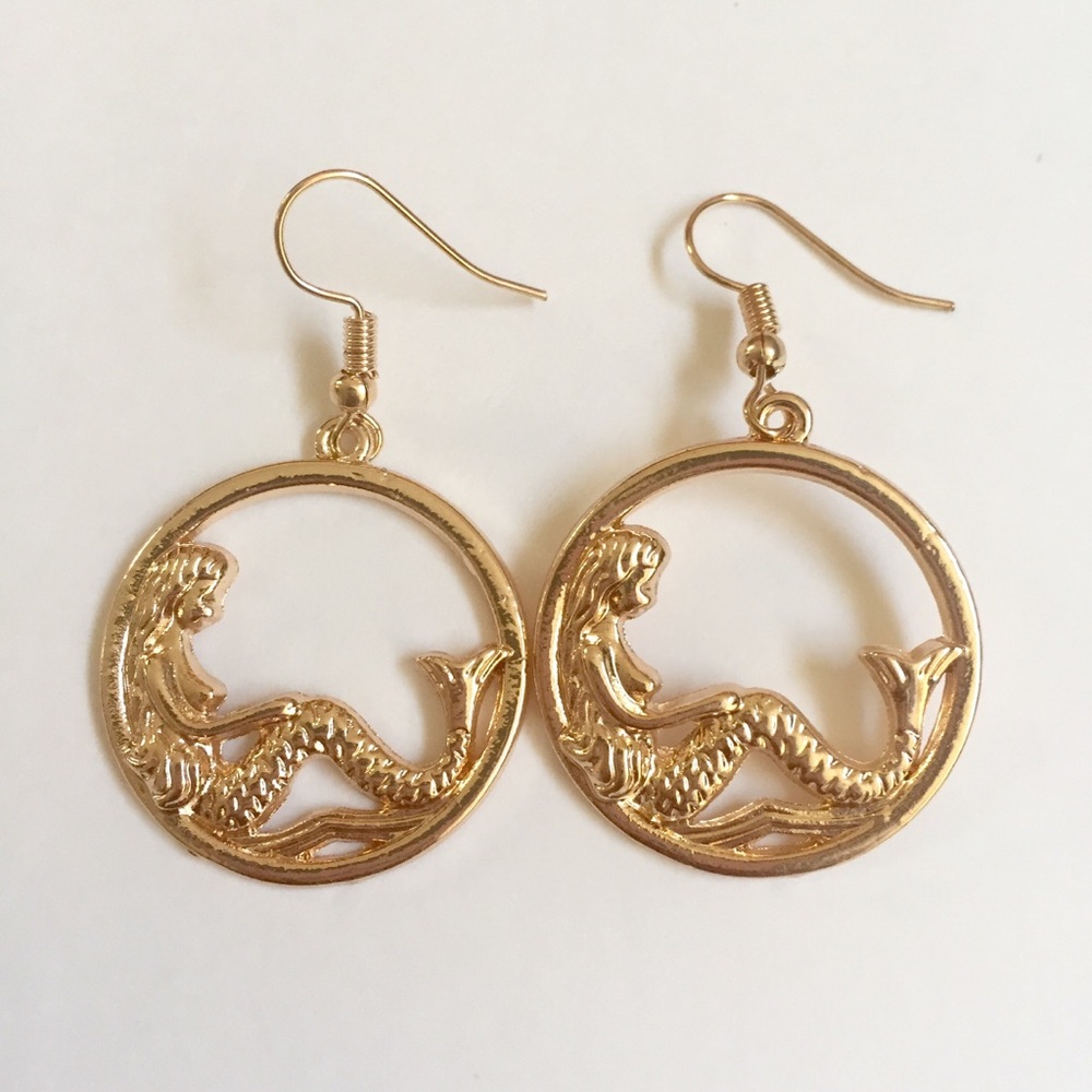 Mermaid earrings